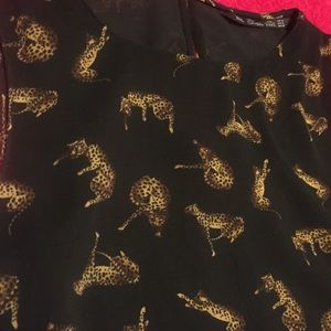 🐆Cheetah printed PEPLUM top 🐆